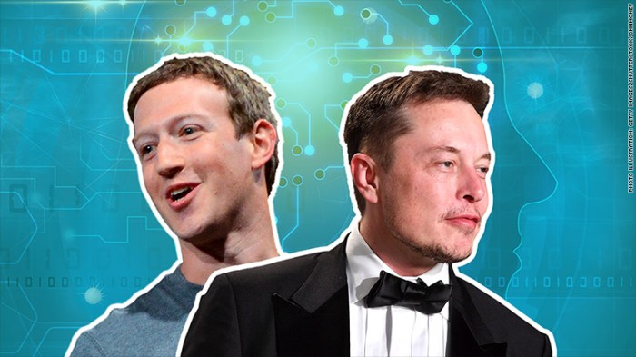 Potensi bahaya AI yang diprediksi Elon Musk dan Mark Zuckerberg