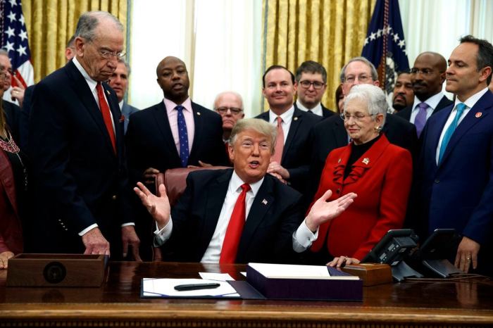Kebijakan hukum dan kriminal Trump periode kedua dan reformasi sistem peradilan
