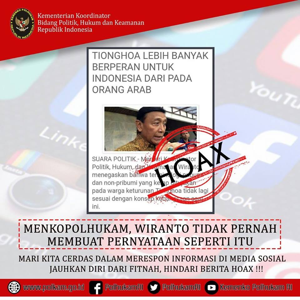 Dampak hoax politik yang tersebar di forum diskusi Kaskus